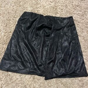 Sparkly mini skirt!